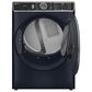 GE Profile 5.3 Cu. Ft. Smart Front Load Washer and 7.8 Cu. Ft. Gas Dryer Laundry Pair in Sapphire Blue, , large