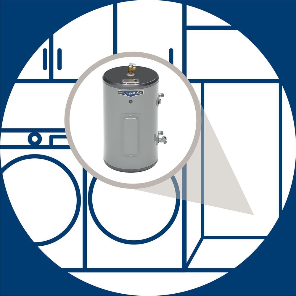 GE Appliances 18-Gallon Electric Point of Use Water Heater in Gray, , large
