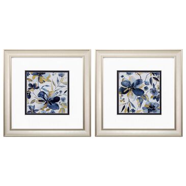 Propac Golden Indigo Garden Wall Art in Blue (Set of 2), , large
