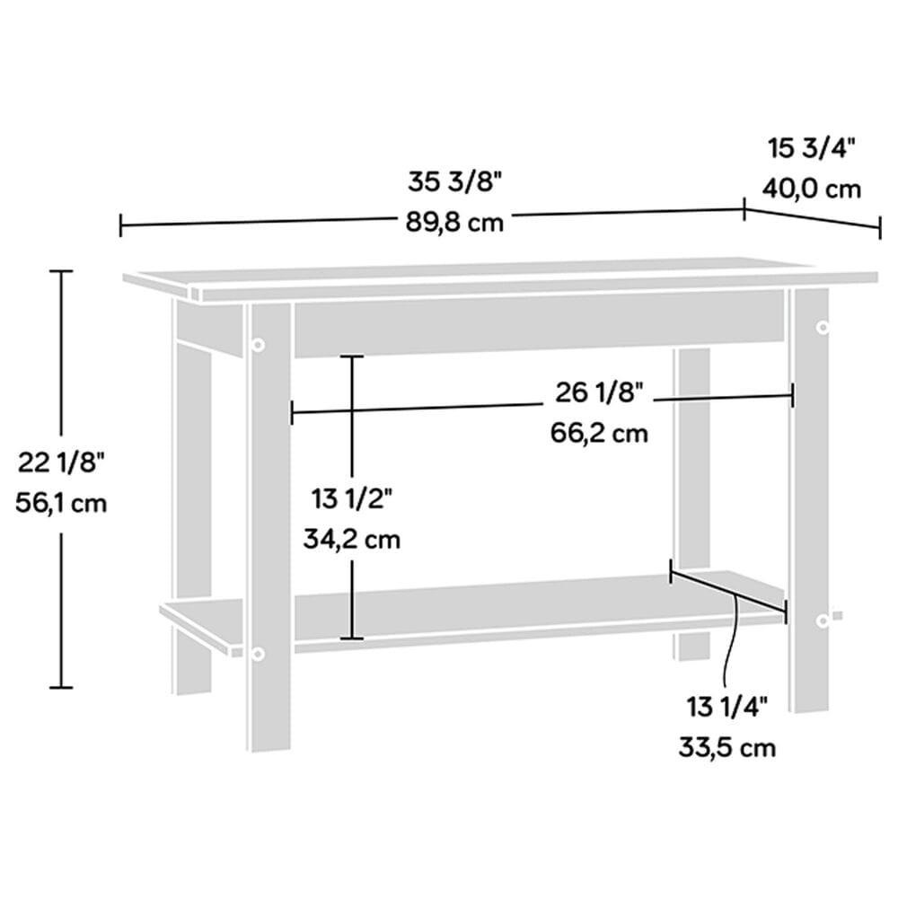 Sauder Beginnings 35&quot; TV Stand in Cinnamon Cherry, , large
