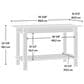 Sauder Beginnings 35" TV Stand in Cinnamon Cherry, , large