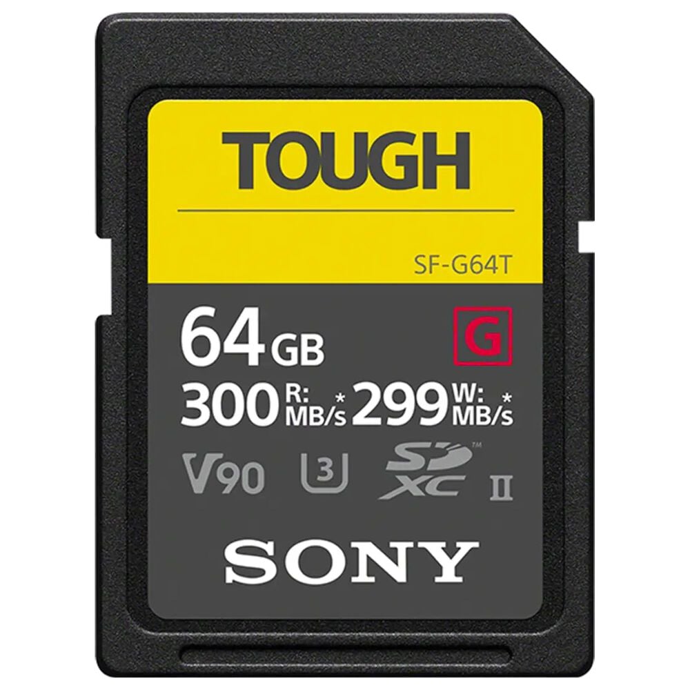 Sony 64GB SF-G Tough Series UHS-II SDXC Memory Card in Multicolor, , large
