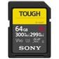 Sony 64GB SF-G Tough Series UHS-II SDXC Memory Card in Multicolor, , large
