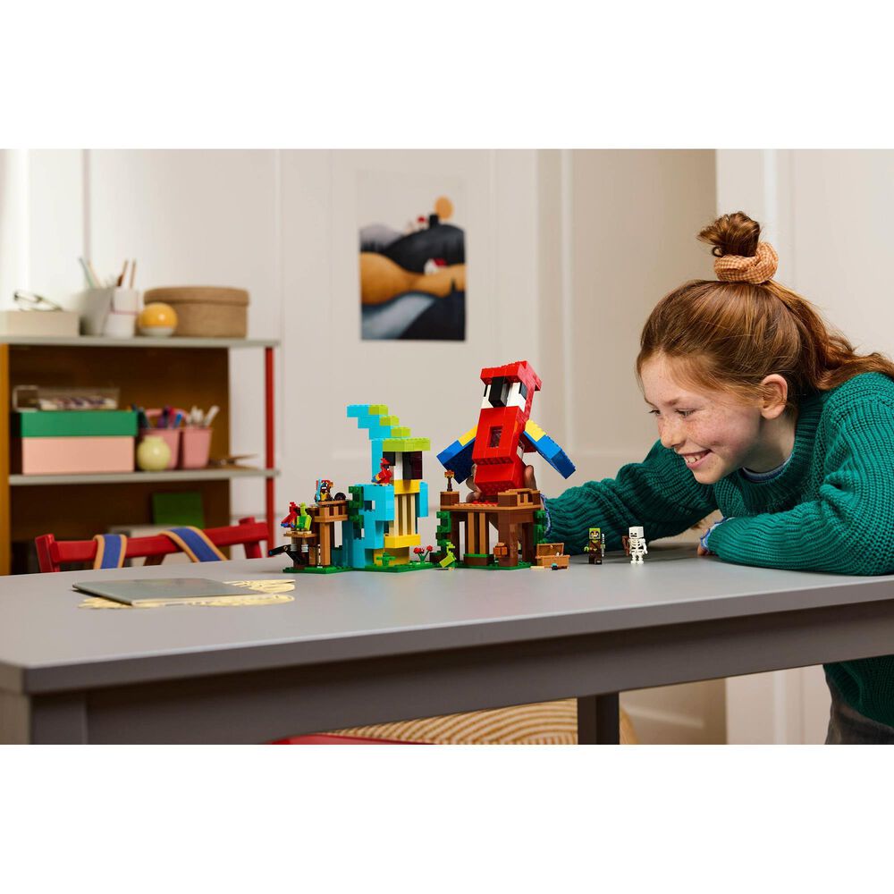 LEGO Minecraft The Parrot Houses Building Set in Multicolor, , large