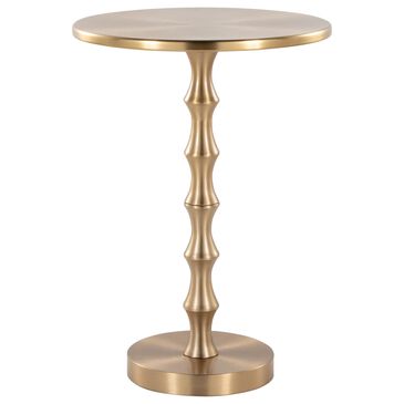 Lumisource Bora 26.75" Accent Table in Gold, , large
