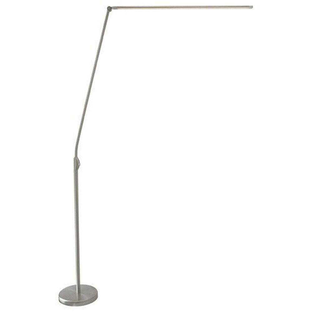 Lite Source Pontus Floor Lamp in Brushed Nickel, , large