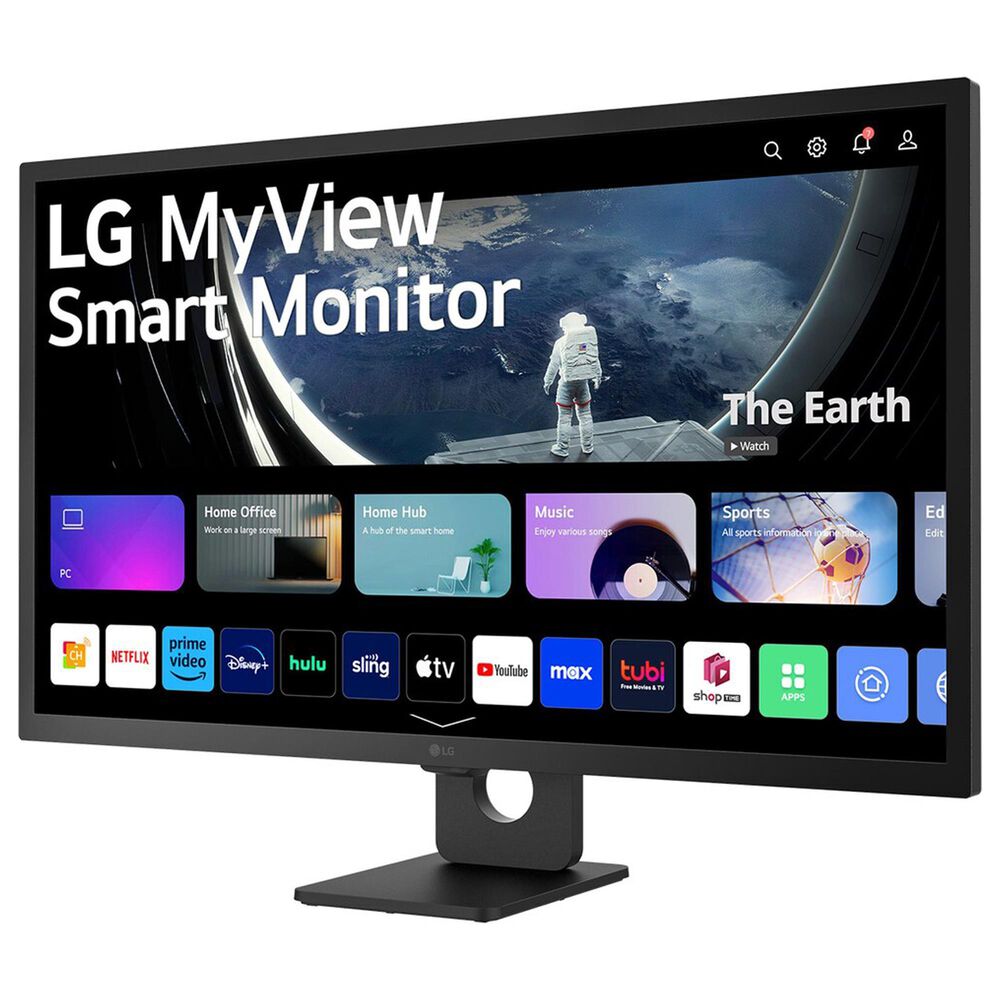 LG MyView 32&quot; Full HD IPS Smart Monitor with webOS in Black, , large
