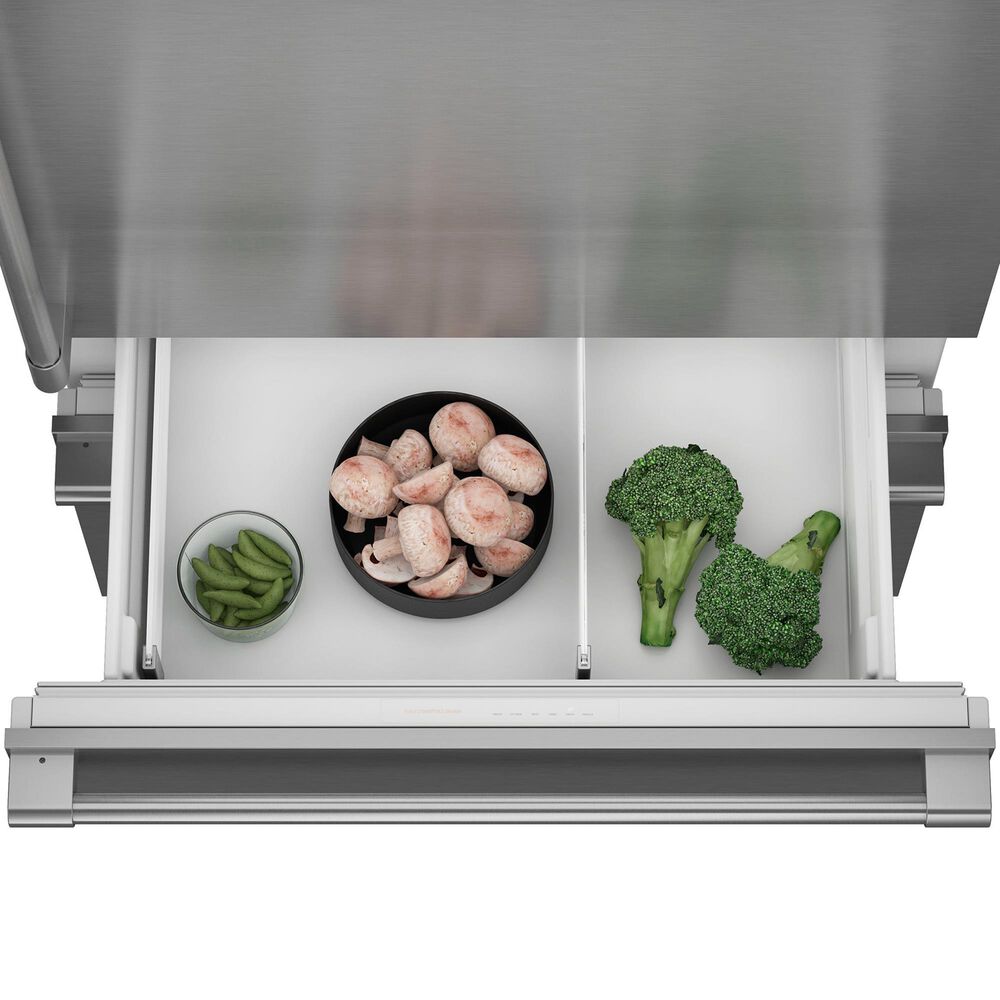 Monogram 20.1 Cu. Ft. Integrated Built-In Bottom Freezer Refrigerator with Left Hinge in Panel Ready, , large