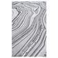 Safavieh Craft CFT843F 4" x 6" Light Grey and Grey Area Rug, , large