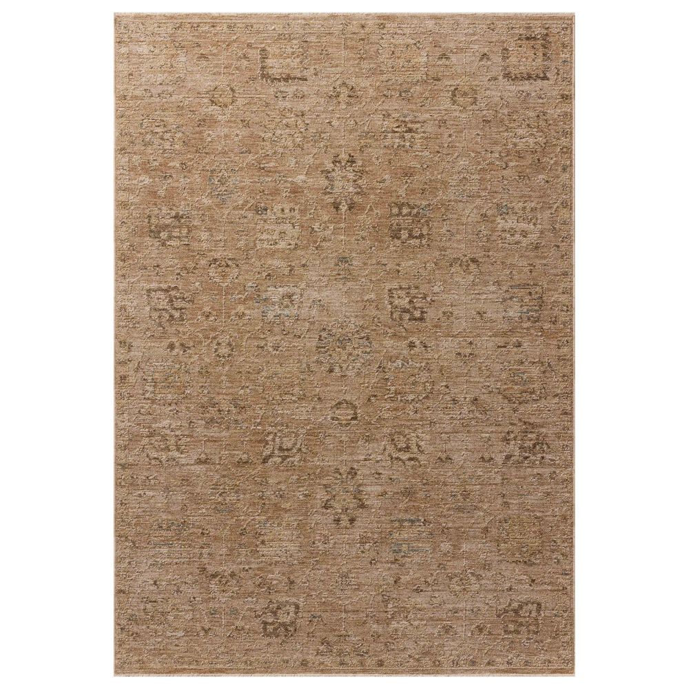 Loloi Willa Clay and Multicolor 7"10" Round Area Rug, , large