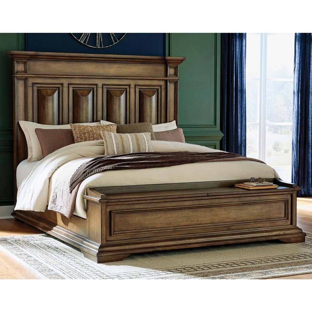 Millenium Frantanna California King Panel Storage Bed in Brown, , large