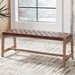 Ashley Lemmund Accent Bench in Natural, , large