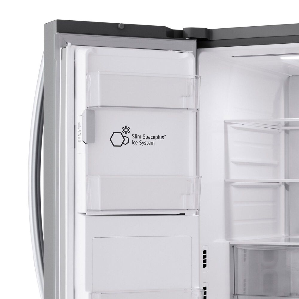 LG 28.6 Cu. Ft. 4-Door French Door with Dual Handles Refrigerator in PrintProof Stainless Steel, , large