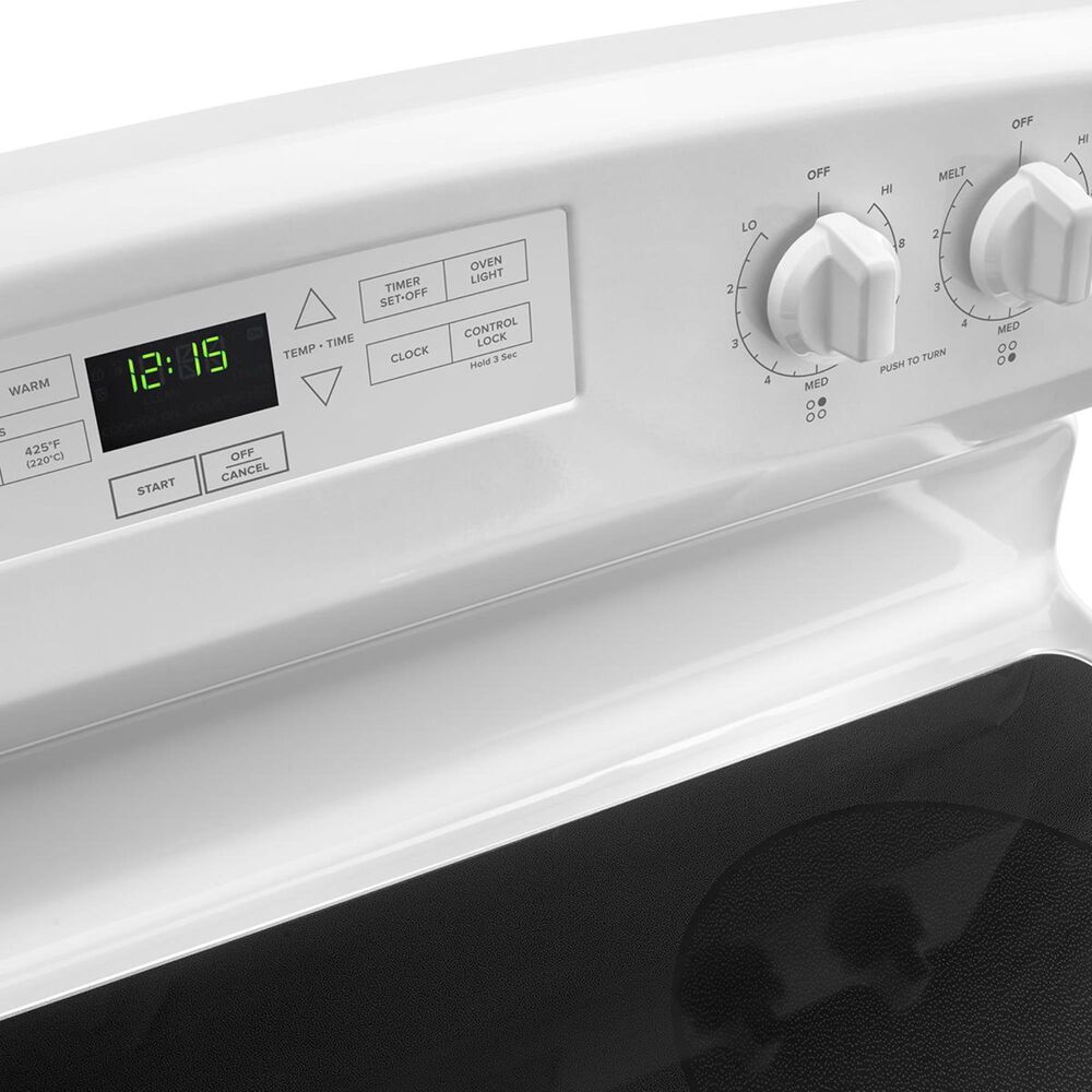 Amana 30&quot; Electric Range with Extra-Large Oven Window in White, , large