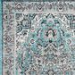 Safavieh Skyler SKY126M 6" x 9" Blue and Ivory Area Rug, , large