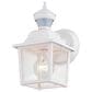 Vaxcel Bedford 5.25" 1-Light Outdoor Motion Sensor Wall Sconce in Textured White, , large