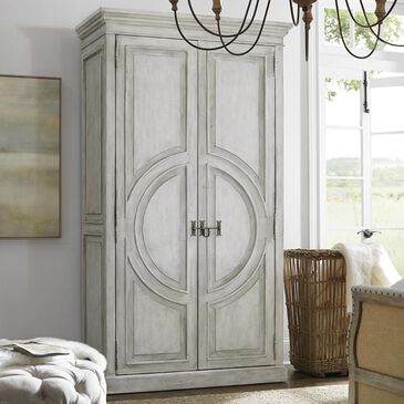 Hooker Furniture Boheme Bilzen Wardrobe in Whitewash, , large