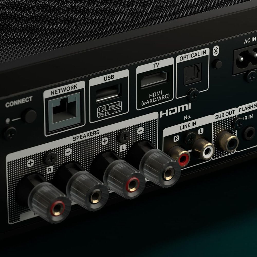 D &amp; M Audio Model M1 2.1-Channel Wireless Streaming Amplifier in Black, , large