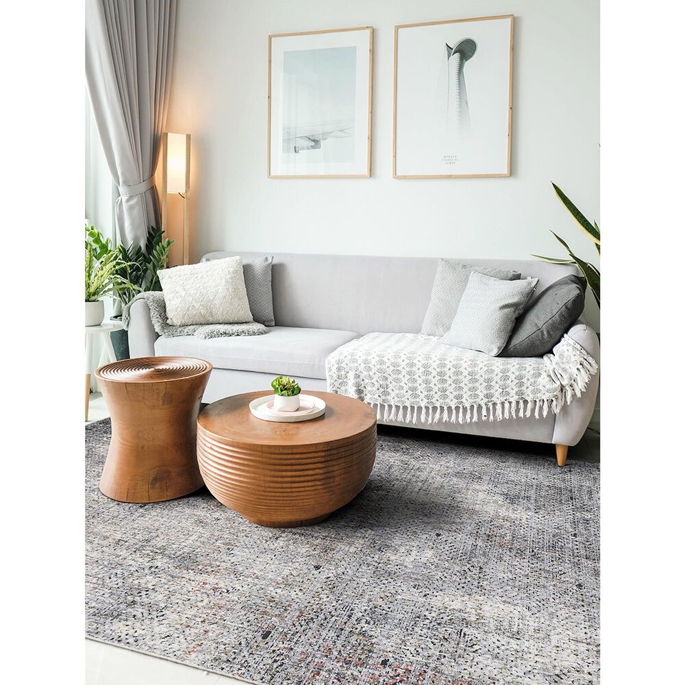 Amer Rugs Vermont VRM-4 9&#39;2&quot; x 13&#39;1&quot; Gray Area Rug, , large