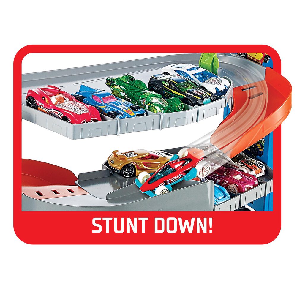 Hot Wheels City Stunt Garage Play Set, , large