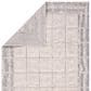 Jaipur Eva Quadrant 6" x 9" Silver Cloud, Moonstruck, Pastel Parchment, Almond Peach and Licorice Area Rug, , large