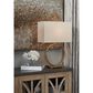 Ashley Mahala Metal Table Lamp in Antique Gold, , large