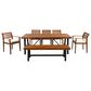 Hearth and Haven 7-Piece Outdoor Dining Set in Nature, , large