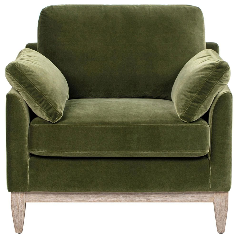 Jennifer Taylor Home Pasadena Accent Arm Chair in Olive Green, , large