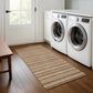 Dalyn Rug Company Soft Essentials Striped Paprika 2"3" x 7"6" Indoor/Outdoor Runner, , large