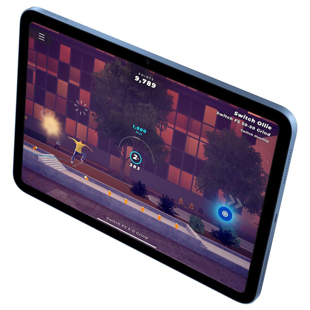 Apple 11-Inch iPad A16 chip with Wi-Fi only - 256GB in Blue with 2-Year AppleCare+, , large