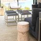 Splendor Living Walden Wood Side Table in Brown, , large