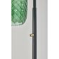37B Derrick Floor Lamp in Black and Antique Brass, , large