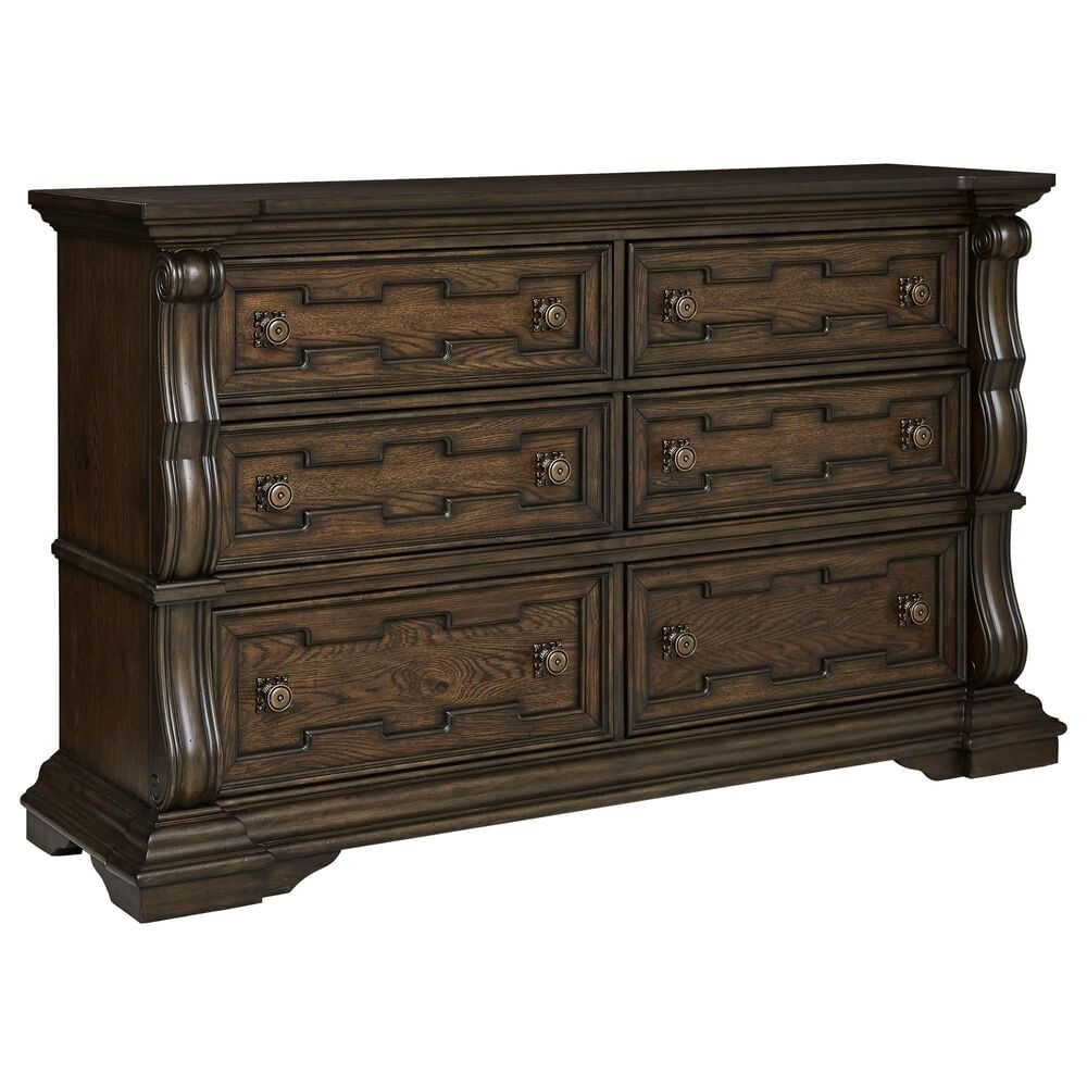 Millenium Maylee 4-Piece Queen Bedroom Set in Dark Brown, , large