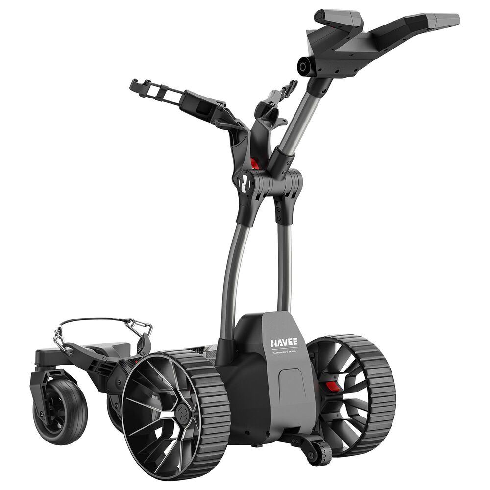 Navee Birdie 3X Electric Golf Push Cart in Black, , large