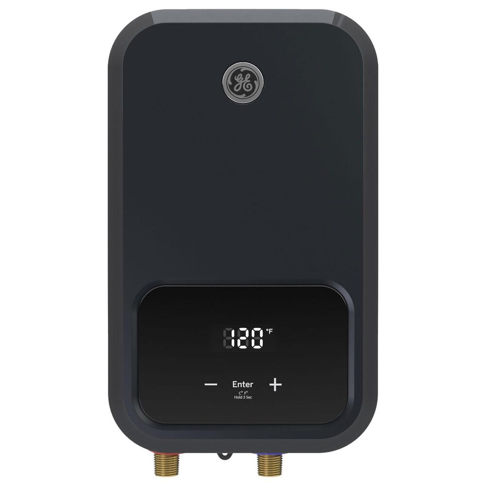 GE Appliances 8 kW Tankless Electric Water Heater in Diamond Gray, , large