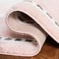 Safavieh Carousel CRK166 5"3" x 7"6" Pink and Ivory Kids  Area Rug, , large