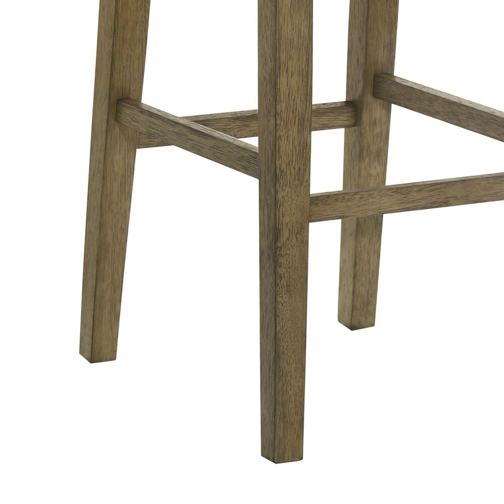 Armen Living Annikah Bar Height Stool in Putty Brown, , large