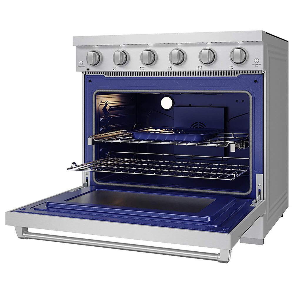Thor Kitchen Gordon Ramsay Series 36" Professional Electric Range in Stainless Steel, , large