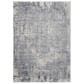 Nourison Rustic Textures RUS06 3"11" x 5"11" Grey and Beige Area Rug, , large