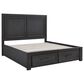 Millenium Foyland 4-Piece King Bedroom Set in Black and Brown, , large