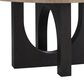 Lexington Furniture Zanzibar Regent Round Dining Table in Medium Taupe and Deep Espresso - Table Only, , large
