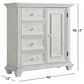 Oxford Baby Weston 2-Piece Crib and Dresser Nursery Set in Dusk Gray, , large