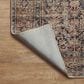 Amber Lewis x Loloi Billie 2"3" x 3"9" Ink and Salmon Area Rug, , large