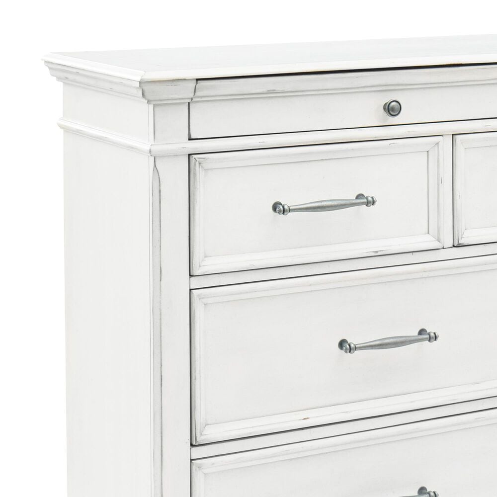 Ashley Kanwyn 9 Drawer Dresser in Distressed Whitewash, , large