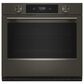 KitchenAid 2-Piece Kitchen Package with Black Ore 30" Smart Single Wall Oven and Black 36" Induction Cooktop, , large