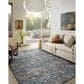 Loloi II Anniston Lagoon and Natural 9" x 12" Area Rug, , large