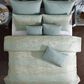 Hallmart Collectibles Vivian 9-Piece Queen Comforter Set in Gold and Mint, , large