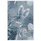 Safavieh Cabana CBN447K 4" x 6" Aqua and Navy Indoor/Outdoor Area Performance Rug, , large