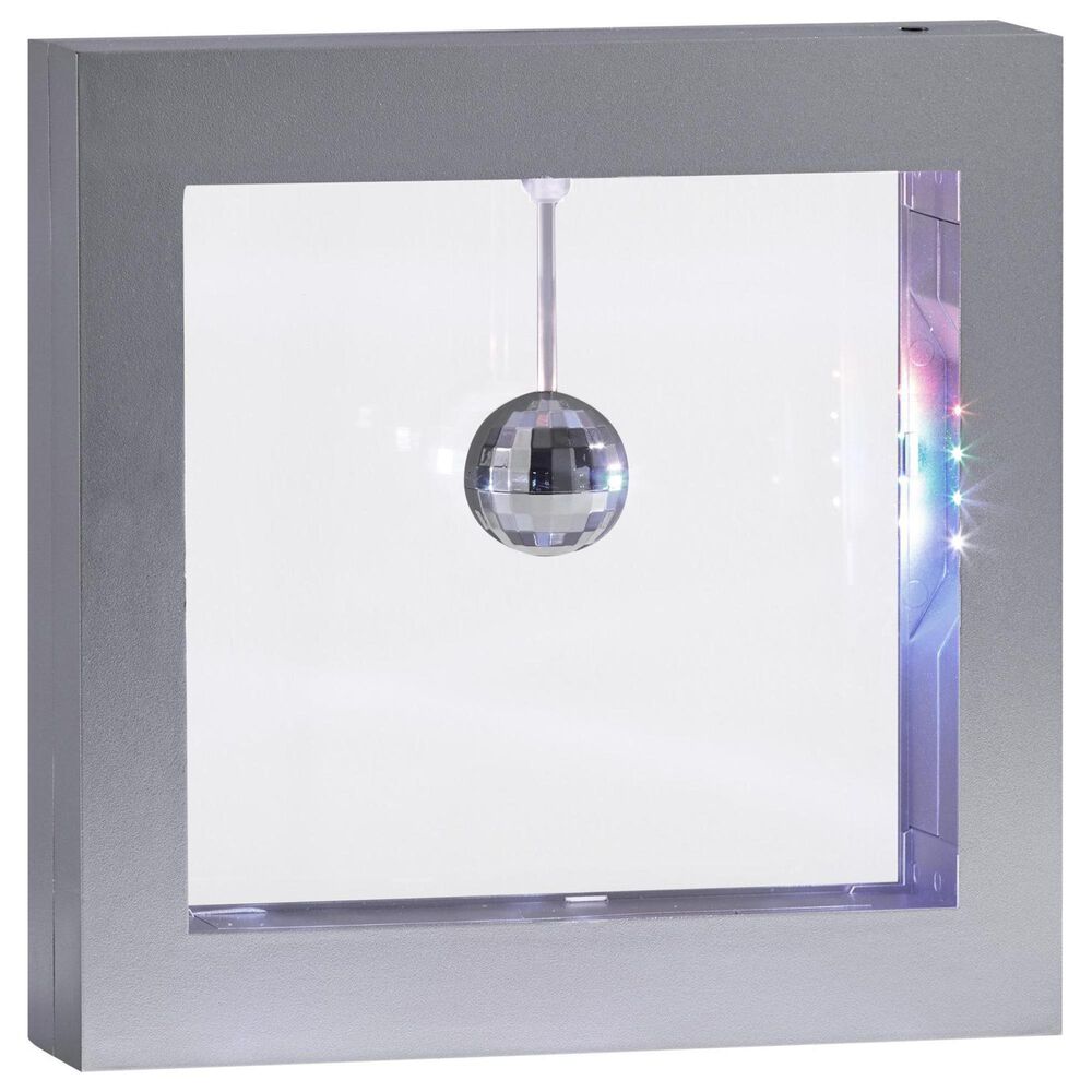 Adesso Disco Light Box in Silver, , large