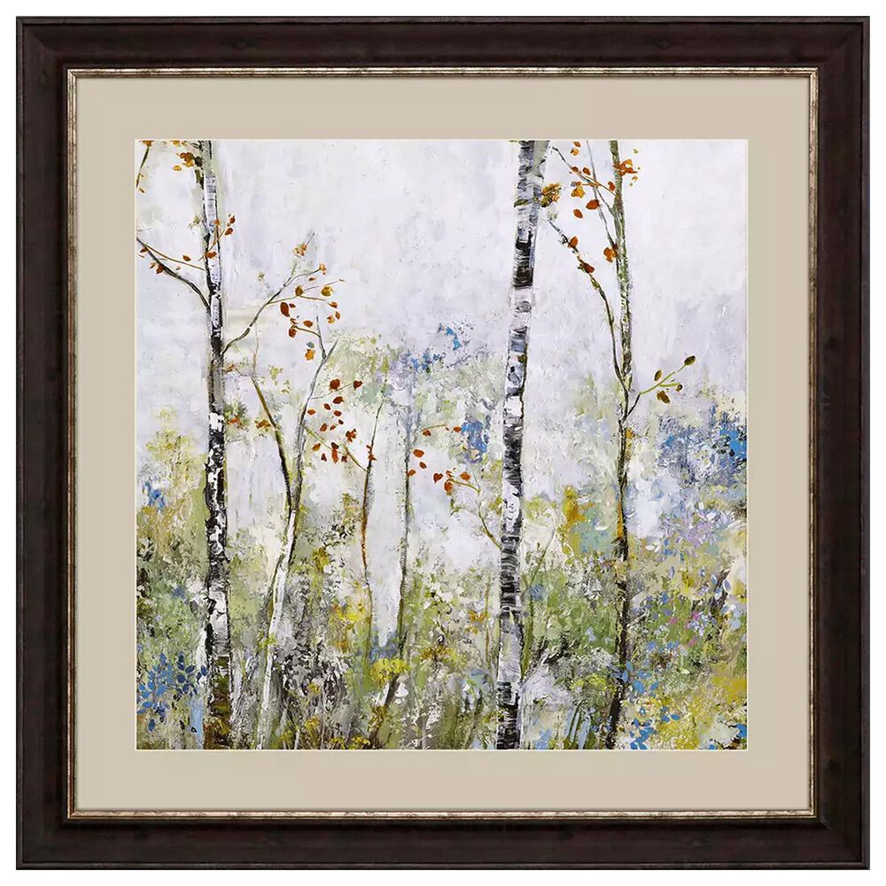 Paragon 41" x 41" Birch Forest II Wall Art in Green, , large